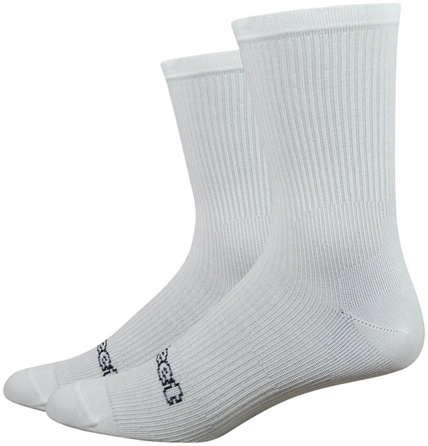 DeFeet Evo Classique Socks - 6", White, X-Large