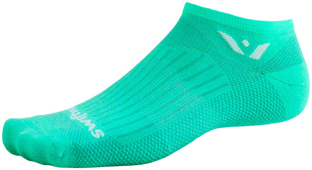 Swiftwick Aspire Zero Socks - No Show, Agave Green, Medium