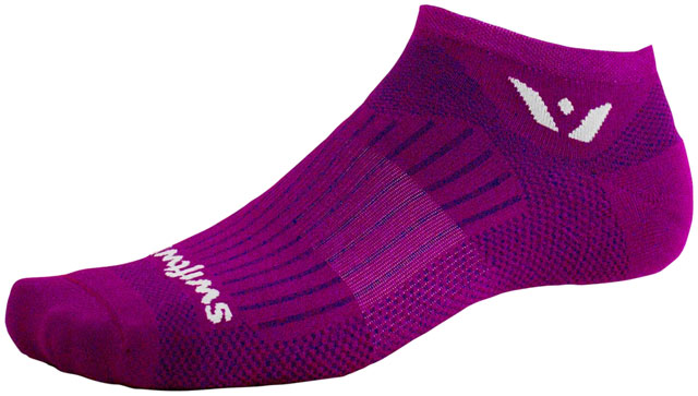 Swiftwick Aspire Zero Socks - No Show, Orchid, Medium