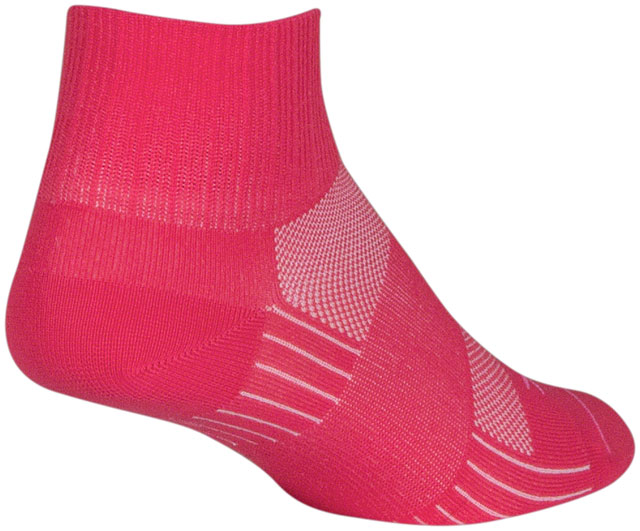 SockGuy Pink Sugar SGX Socks - 2.5", Pink, Large/X-Large