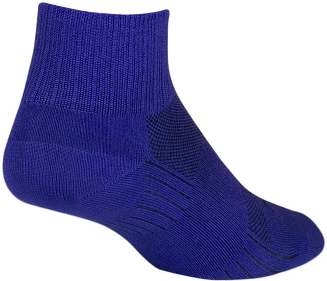 SockGuy Purple Sugar SGX Socks - 2.5", Purple, Large/X-Large