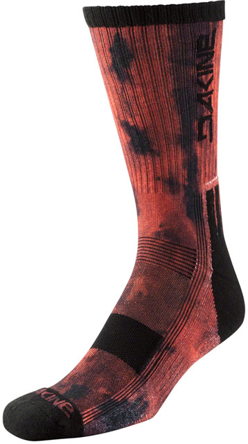 Dakine Step Up Socks - Flare Acid Wash, Small/Medium