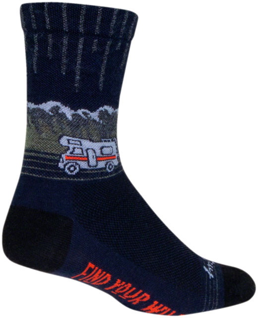 SockGuy Wild Wool Socks - 6", Large/X-Large