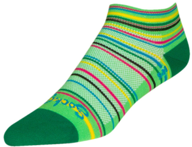 SockGuy Classic Sea Grass Socks - 1", Green, Large/X-Large