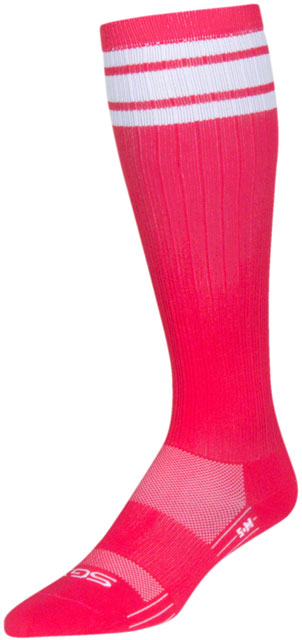 SockGuy SGX Pinky Socks - 12", Pink, Small/Medium