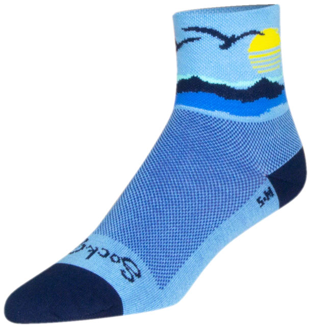 SockGuy Classic Migration Socks - 3", Blue, Large/X-Large