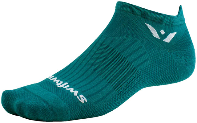 Swiftwick Aspire Zero Tab Socks - Teal, Small
