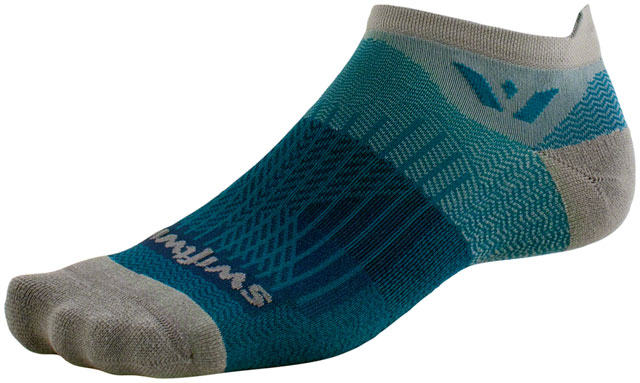 Swiftwick Aspire Zero Tab Socks - Pewter Navy, Small