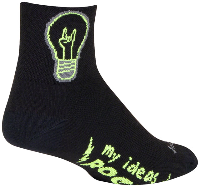 SockGuy Classic Good Idea Socks - 3", Large/X-Large