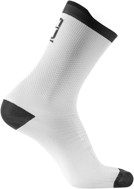 SIDI Nitiidus Socks - White/Black, 18cm, Fits Sizes 44-46