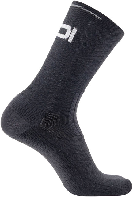 SIDI Visibilis Socks - Black, 18cm, Fits Sizes 47-50