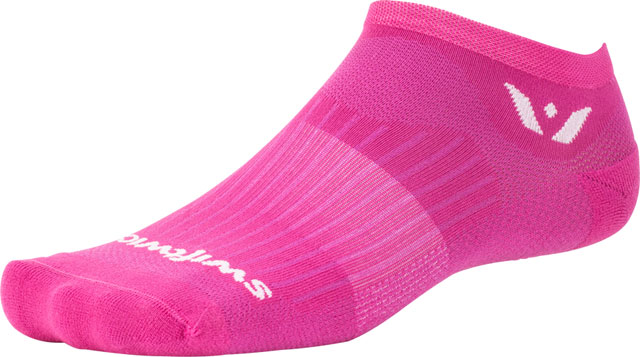 Swiftwick Aspire Zero Socks - No Show, Pink, Large