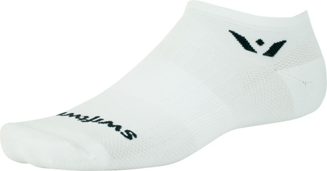 Swiftwick Aspire Zero Socks - No Show, White, X-Large