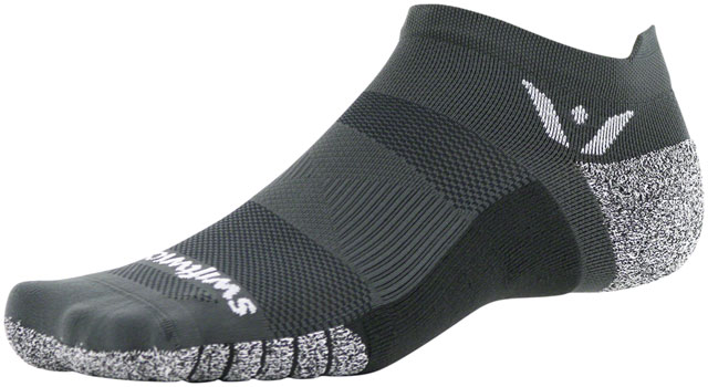 Swiftwick Flite XT Zero Socks - No Show, Gray, X-Large