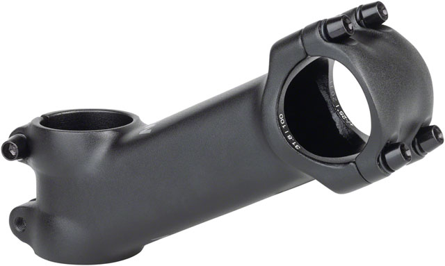 MSW 25 Stem - 100mm, 31.8 Clamp, +/-25, 1-1/8", Aluminum, Black