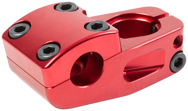 Odyssey DGN v2 BMX Stem - Top Load, Anodized Red