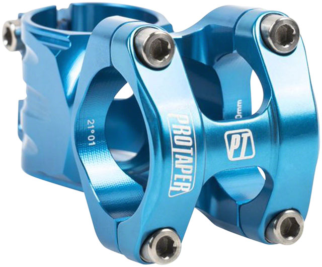 ProTaper ATAC Stem - 60mm, 31.8mm Clamp, +/-5, 1 1/8", Aluminum, Limited Edition Turquoise
