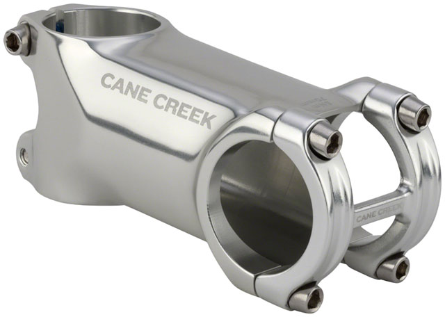 Cane Creek GXC Stem - 100mm, 31.8 Clamp, +/-6, 1 1/8", Polished Silver