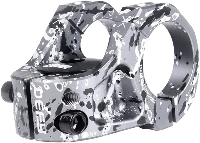 DMR Defy Stem - 35mm, 31.8mm Clamp, 5mm, 1 1/8", Liquid Camo Grey