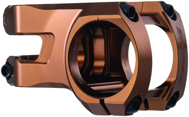 RaceFace Turbine SL Stem - 50mm, 35mm Clamp, +/-6, 1 1/8", Kashmoney Gold