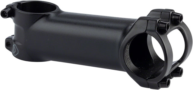 MSW 6 Stem - 100mm, 31.8 Clamp, +/-6, 1 1/8", Aluminum, Black