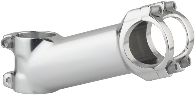 MSW 17 Stem - 100mm, 31.8 Clamp, +/-17, 1 1/8", Aluminum, Silver