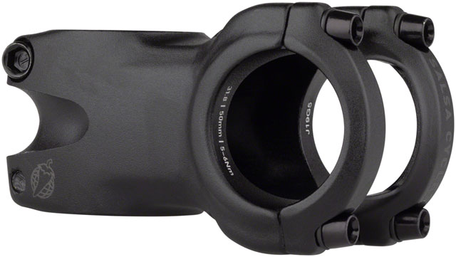 Salsa Guide Trail Stem- 50mm, 31.8 Clamp, 0 Degree, 1 1/8", Aluminum, Black