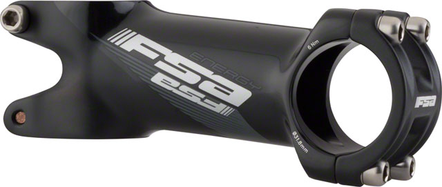 Full Speed Ahead Energy Stem - 80mm, 31.8 Clamp, +/-6, 1 1/8", Alloy, Black