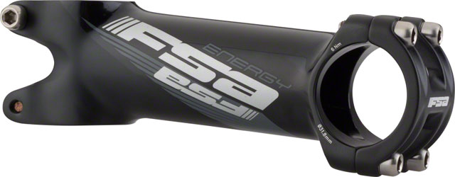 Full Speed Ahead Energy Stem - 100mm, 31.8 Clamp, +6,-8, 1 1/8", Alloy, Black