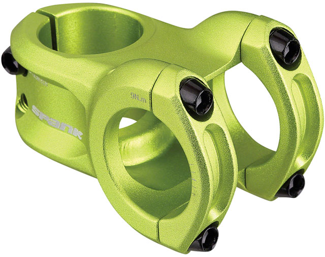 Spank Spoon 318 Stem - 33mm, 31.8 Clamp, +/-0, Green