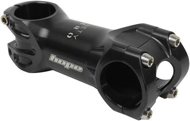 Hope XC Stem - 90mm, 31.8 Clamp, +/-0, 1 1/8", Black