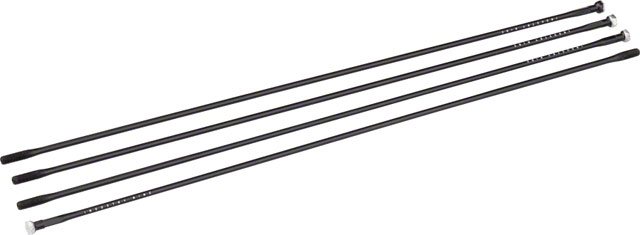 Industry Nine Trail 245 and Ultralite 235 27.5" 24 Hole Spoke Kit: 276 and 282mm Black