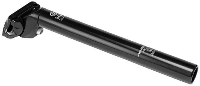 Salt AM Railed Seat Post - 25.4mm, 250mm, Black