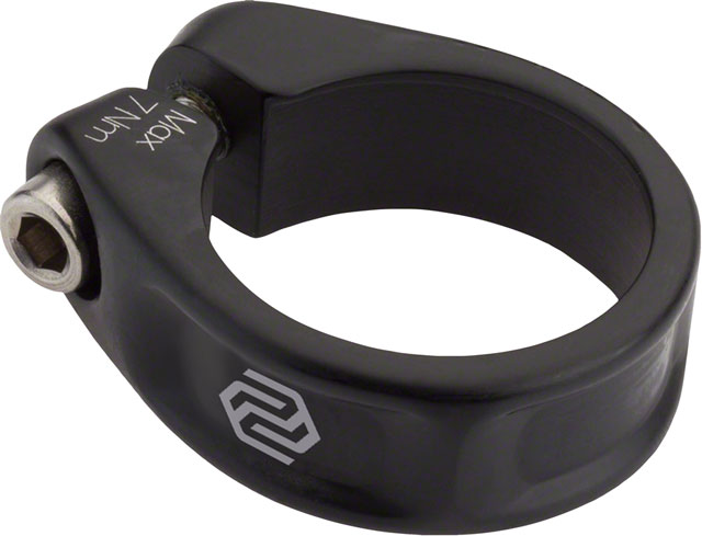 Promax FC-1 Seatpost Clamp - 31.8mm, Bolt-On, Black