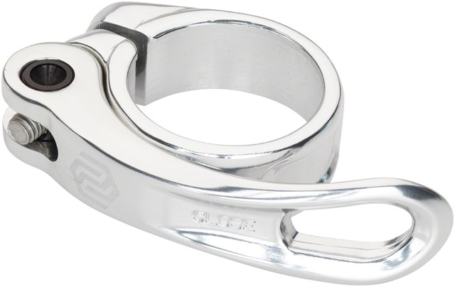 Promax QR-1 Seatpost Clamp - 31.8mm, QR, Silver