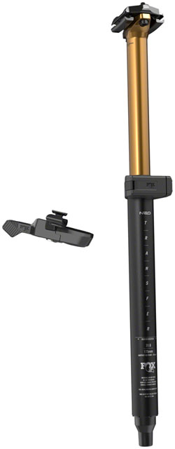 FOX Transfer Neo Factory Series Wireless Dropper Seatpost - 34.9 mm, 225 mm, Internal Routing, Kashima Coat