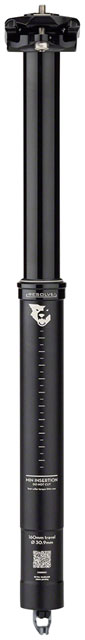Wolf Tooth Resolve Dropper Seatpost - 30.9, 160mm Travel, Black, Rev 2