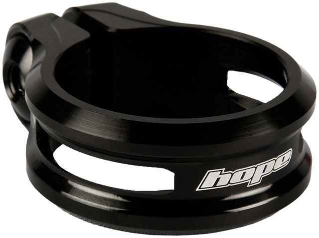 Hope Seatpost Clamp - 31.8mm, Bolt-On, Black