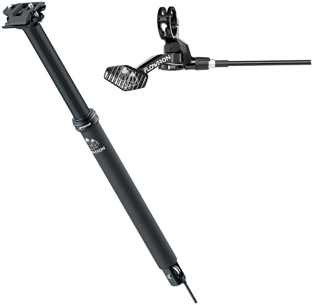 FSA Flowtron Adjustable Seatpost, 31.6 x 125mm, SB0, ZSC