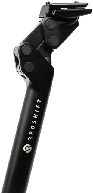 Redshift Sports ShockStop Endurance Suspension Seatpost - 27.2 x 280mm, 35mm Travel, Aluminum, Black