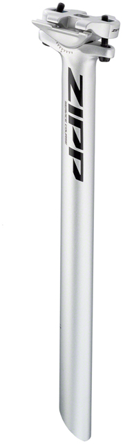 Zipp Service Course Seatpost - 27.2 x 350mm, 0mm Offset, Silver