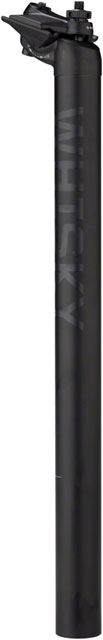 WHISKY No.7 Alloy Seatpost - 30.9 x 400mm, 18mm Offset, Matte Black