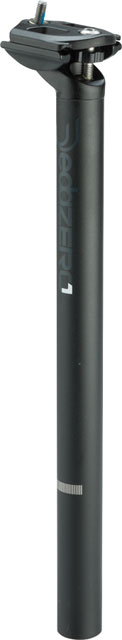 Deda Elementi Zero1 Seatpost: 27.2 x 350mm Matte Black