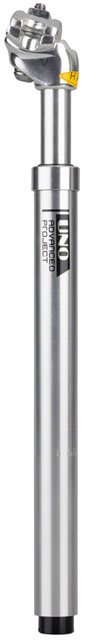 Kalloy Uno Comfort Sus Seatpost, 27.2 x 350mm, Silver