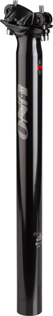 Kalloy Uno 358 2-Bolt Seatpost, 31.6 x 350mm, Black