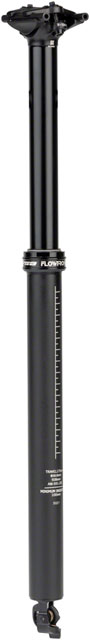 Full Speed Ahead Flowtron Adjustable Dropper Seatpost - 30.9 x 175mm, Black