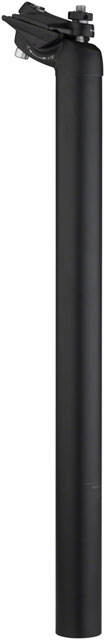 Salsa Guide Seatpost, 27.2 x 400mm, 18mm Offset, Black