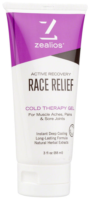 Zealios Race Relief Cold Therapy Gel - 3oz Tube