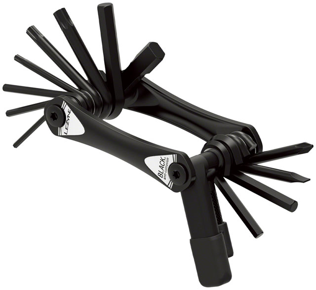 Lezyne Rap II - 13 Tubeless Multi Tool - 13 Bits, Tubeless Plug Kit, Black