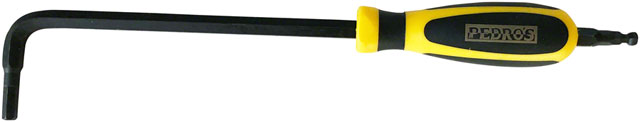 Pedro's 6mm Hex Driver II, Extra Long Hex Pedal Wrench with Ergonomic Screwdriver Handle